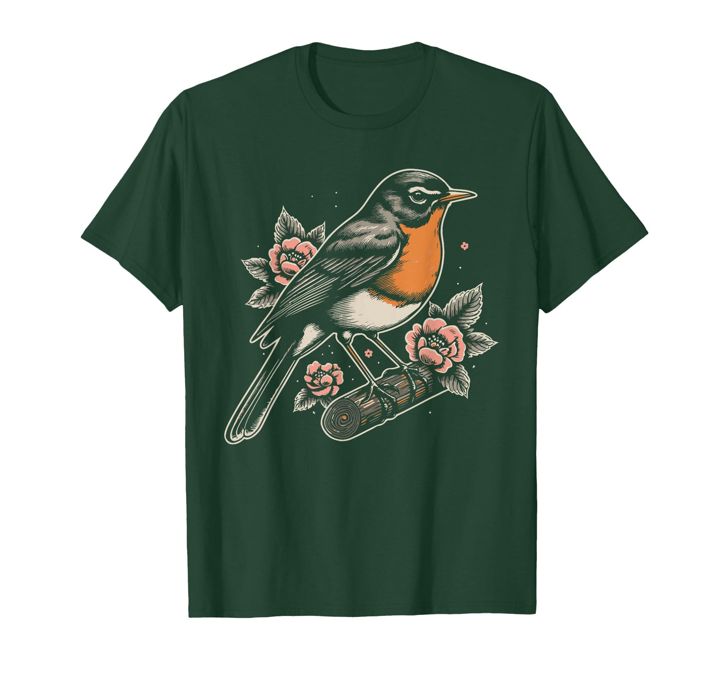 American Robin Vintage T-Shirt