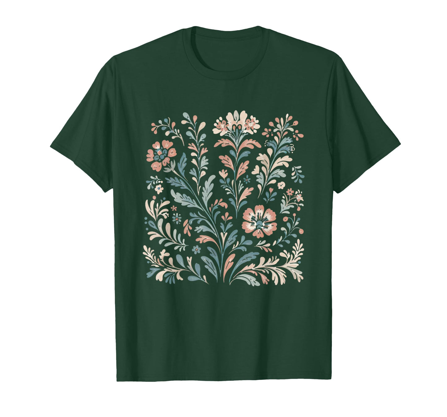 Vintage Wildflower Boho Floral Graphic for Nature Lovers T-Shirt