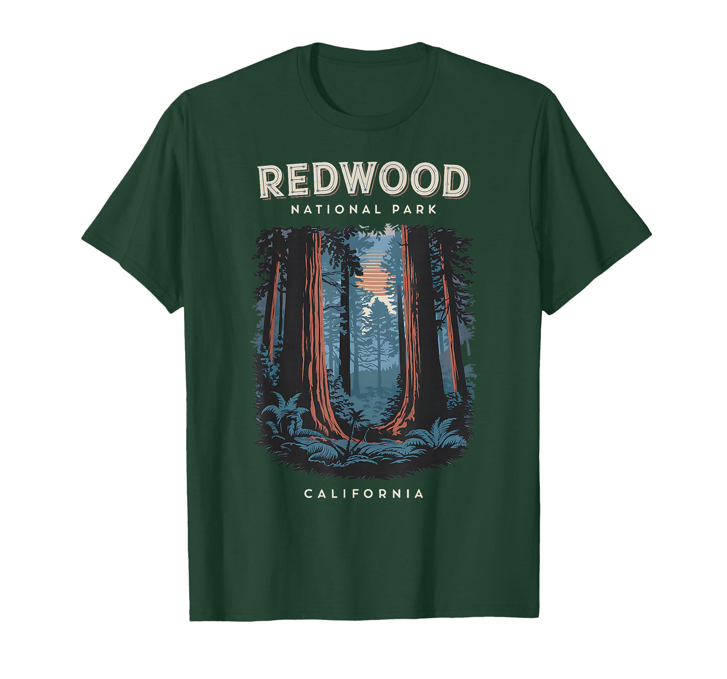 Redwood National Park California Scenic T-Shirt