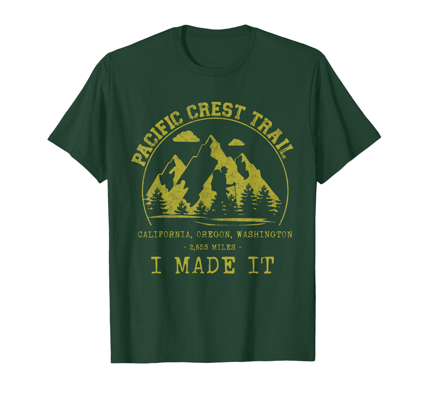 Pacific Crest Trail Hiking Trekking T-Shirt