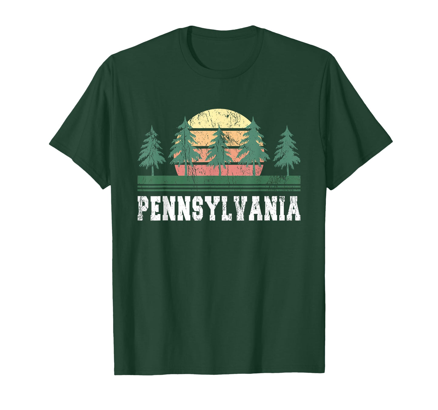 Pennsylvania Retro Vintage T-Shirt Gift for Men, Women & Kids