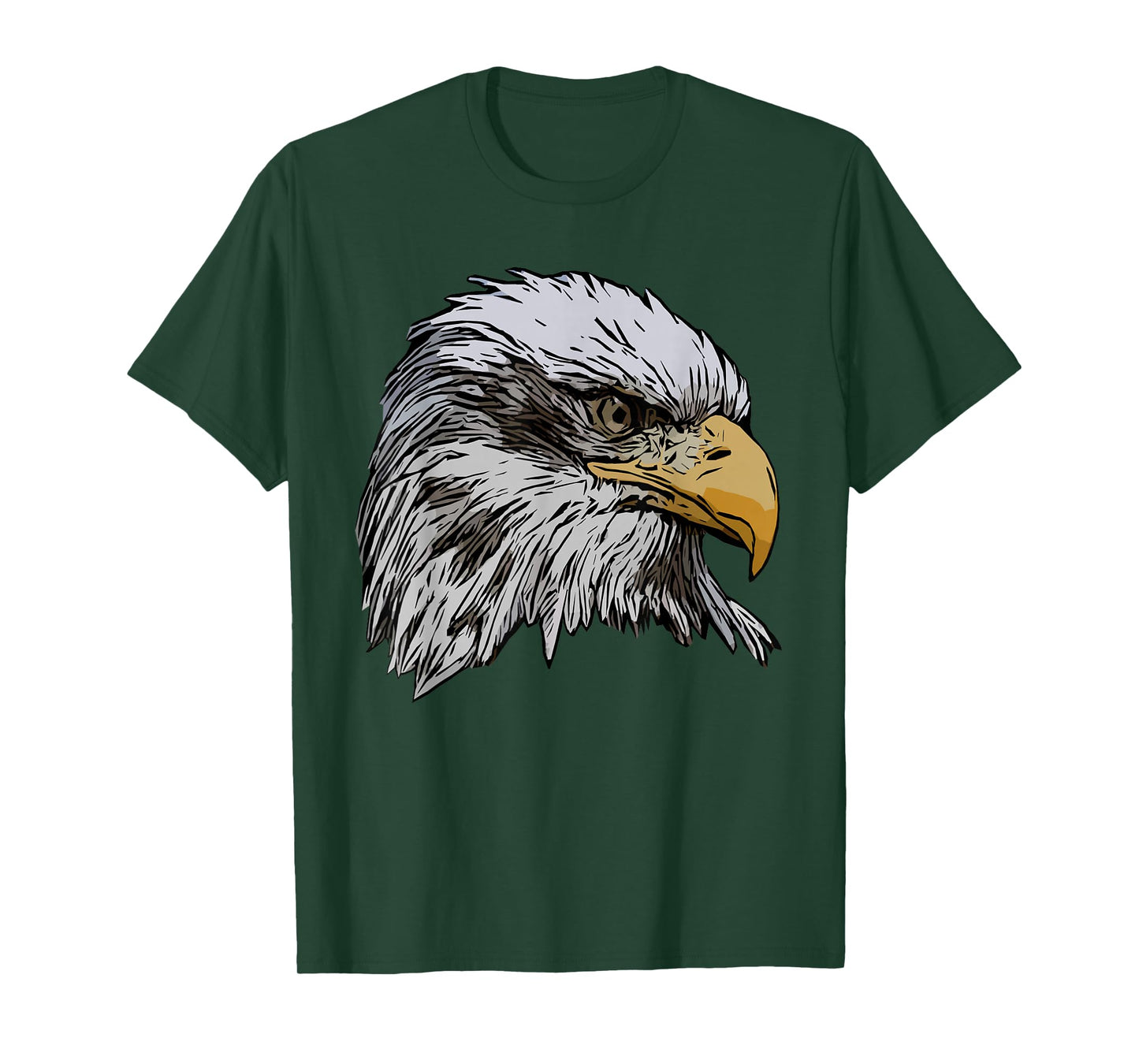 Bald Eagle Graphic American National Symbol Animal Design T-Shirt