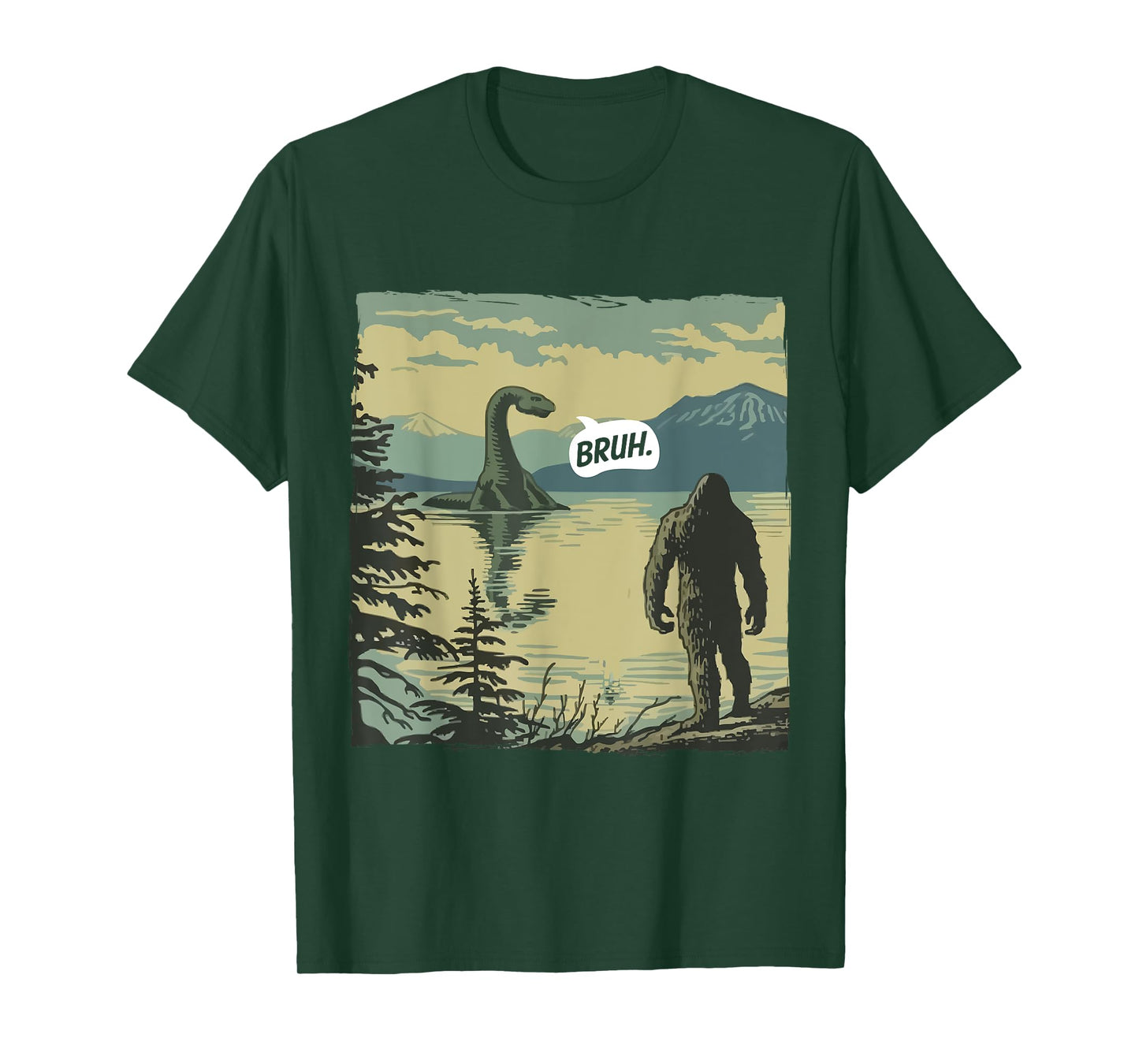 Bruh Bigfoot T-Shirt