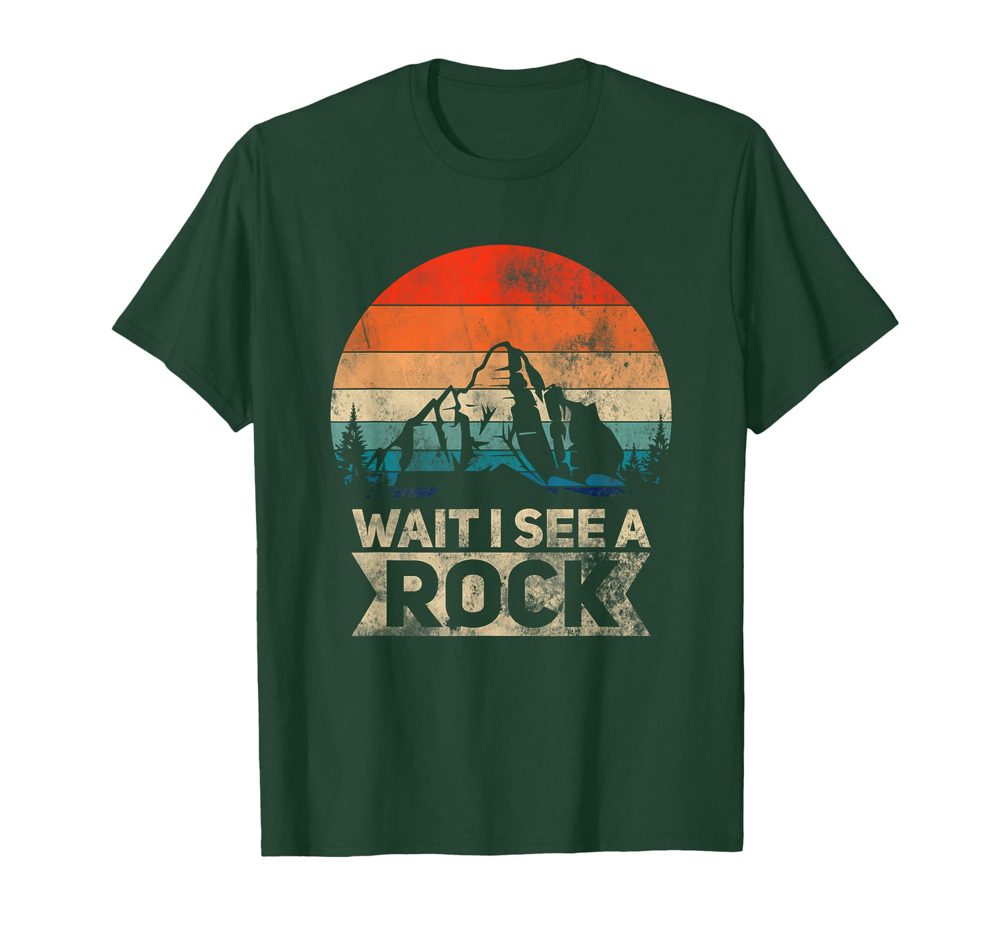 Wait I See A Rock Funny Geologist Idea T-Shirt