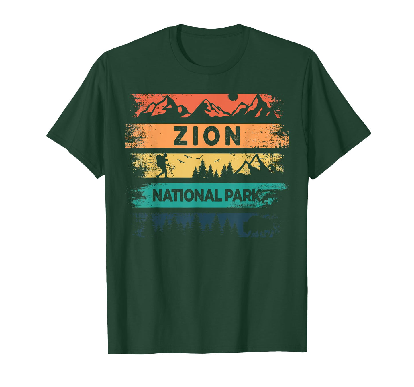 Retro Zion National Park Zion Nature Park US Vintage Zion T-Shirt