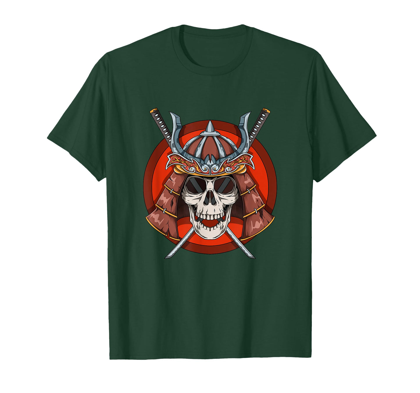 Samurai Skeleton Japanese T-Shirt