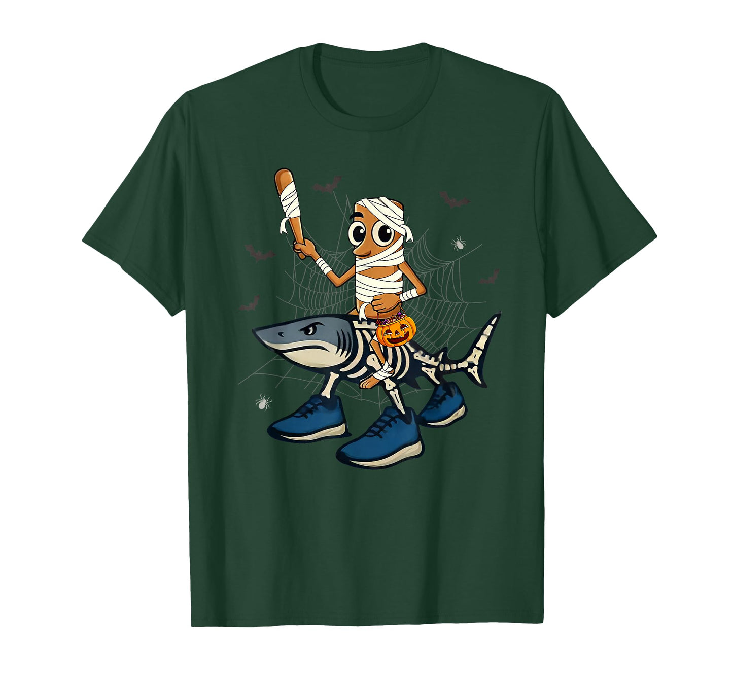 Halloween Tung Tung Tung Sahur Mummy Tralalero Tralala Meme T-Shirt