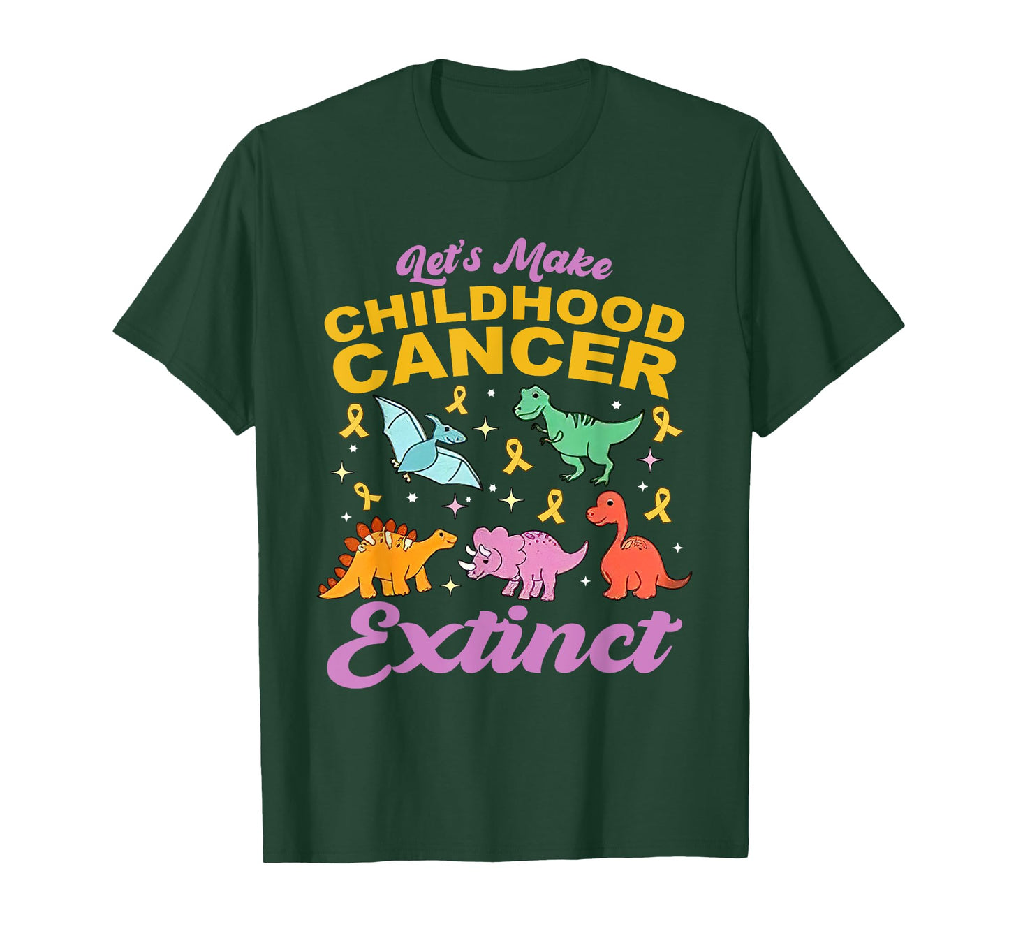 Making Childhood Cancer Extinct PEDS ONC Pediatric Oncology T-Shirt