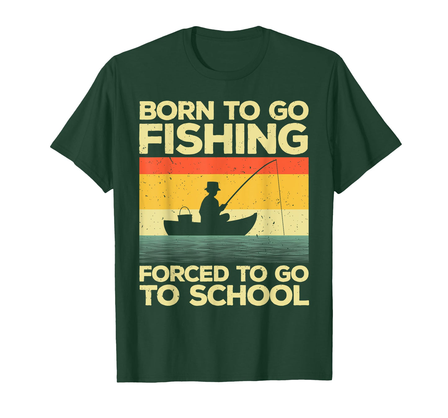 Unique Fishing Gift Fisherman Accessories & Stuff Unisex Adults Kids Black Cotton 65% Polyester 35% Short Sleeve Crew Neck Classic Fit T-Shirt Small