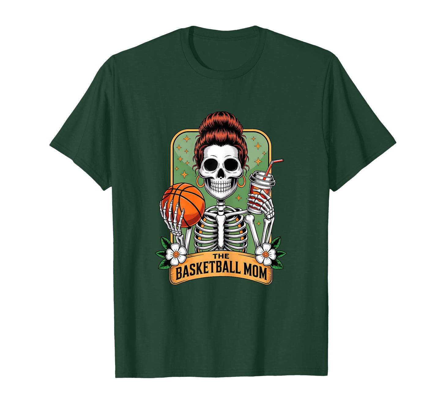 The Baseball Mom Tarot Card Skeleton Game Day Proud Moms T-Shirt