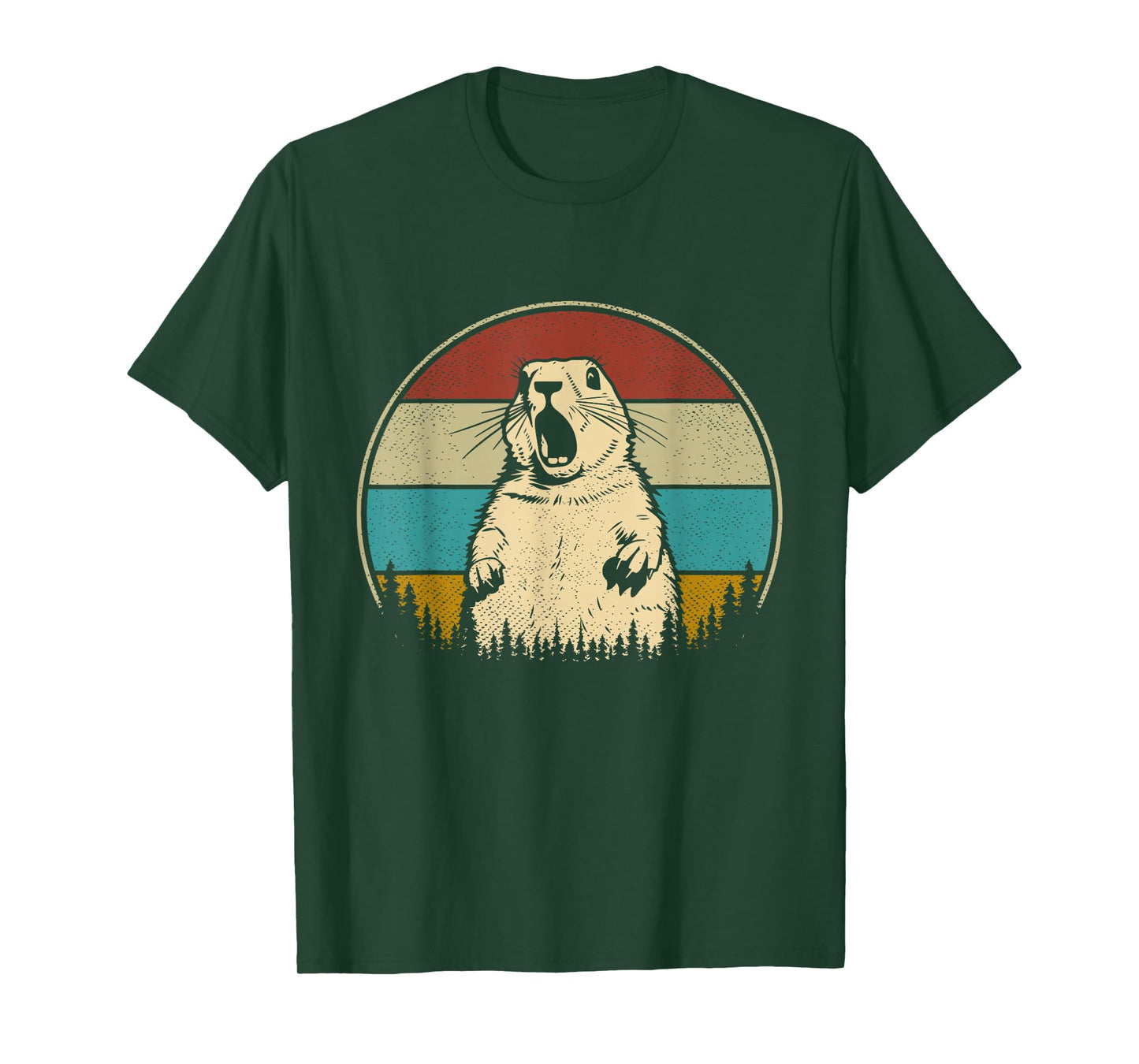 Prairie Dog Vintage Funny Rodent Prairie Dog T-Shirt