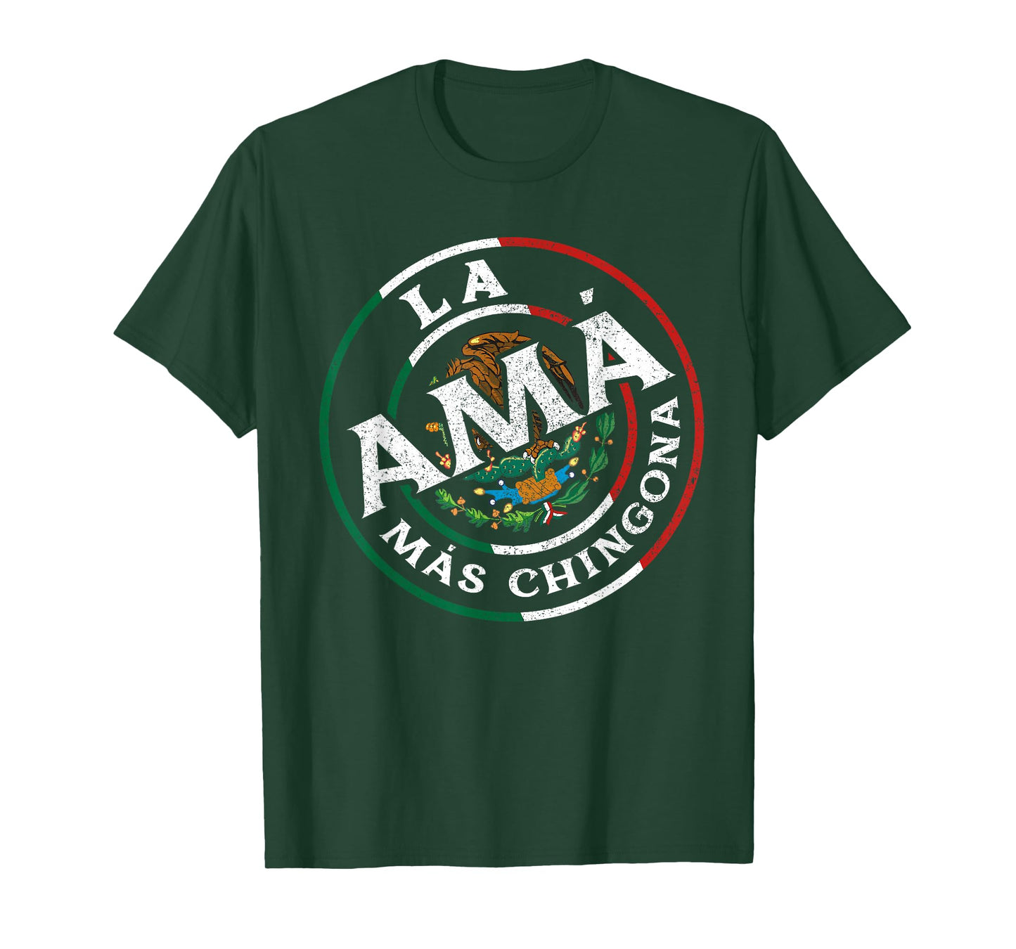 La Mama Mas Chingona Spanish Latinx Funny Mexican Saying T-Shirt