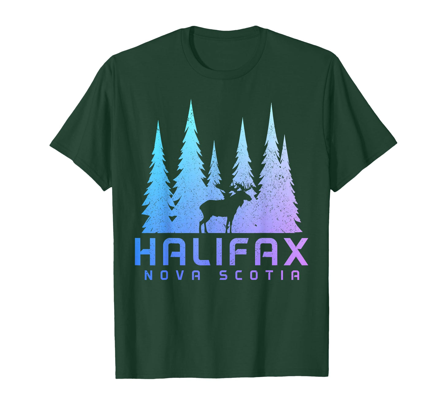Halifax Nova Scotia Moose Nature Lover T-Shirt