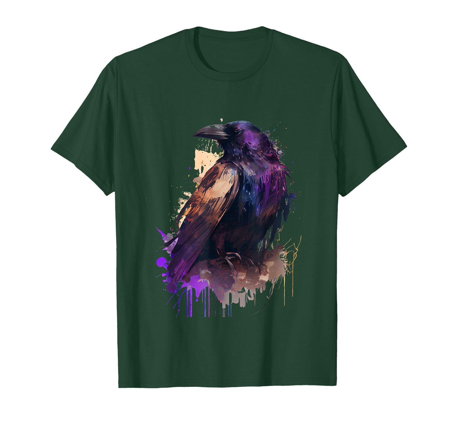 Raven colorful design T-Shirt