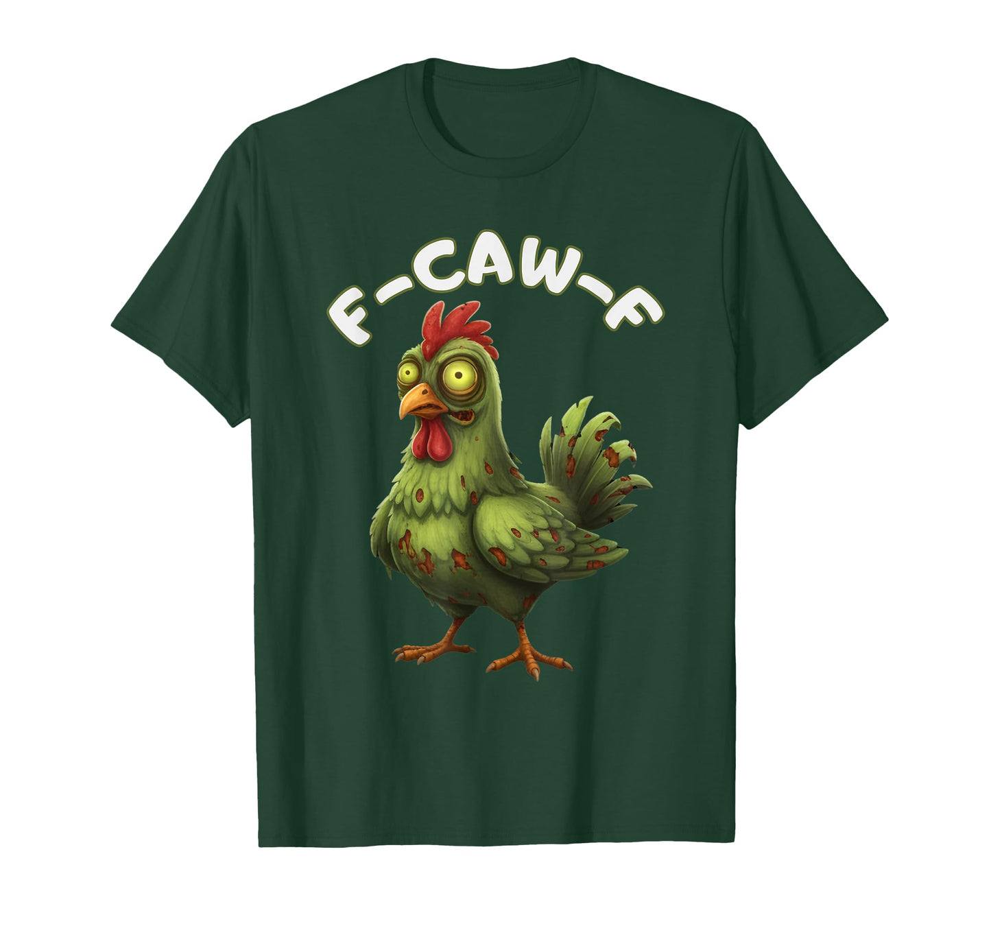 Halloween FCAWF Meme F-Caw-F FCAWF Chicken Funny Halloween T-Shirt
