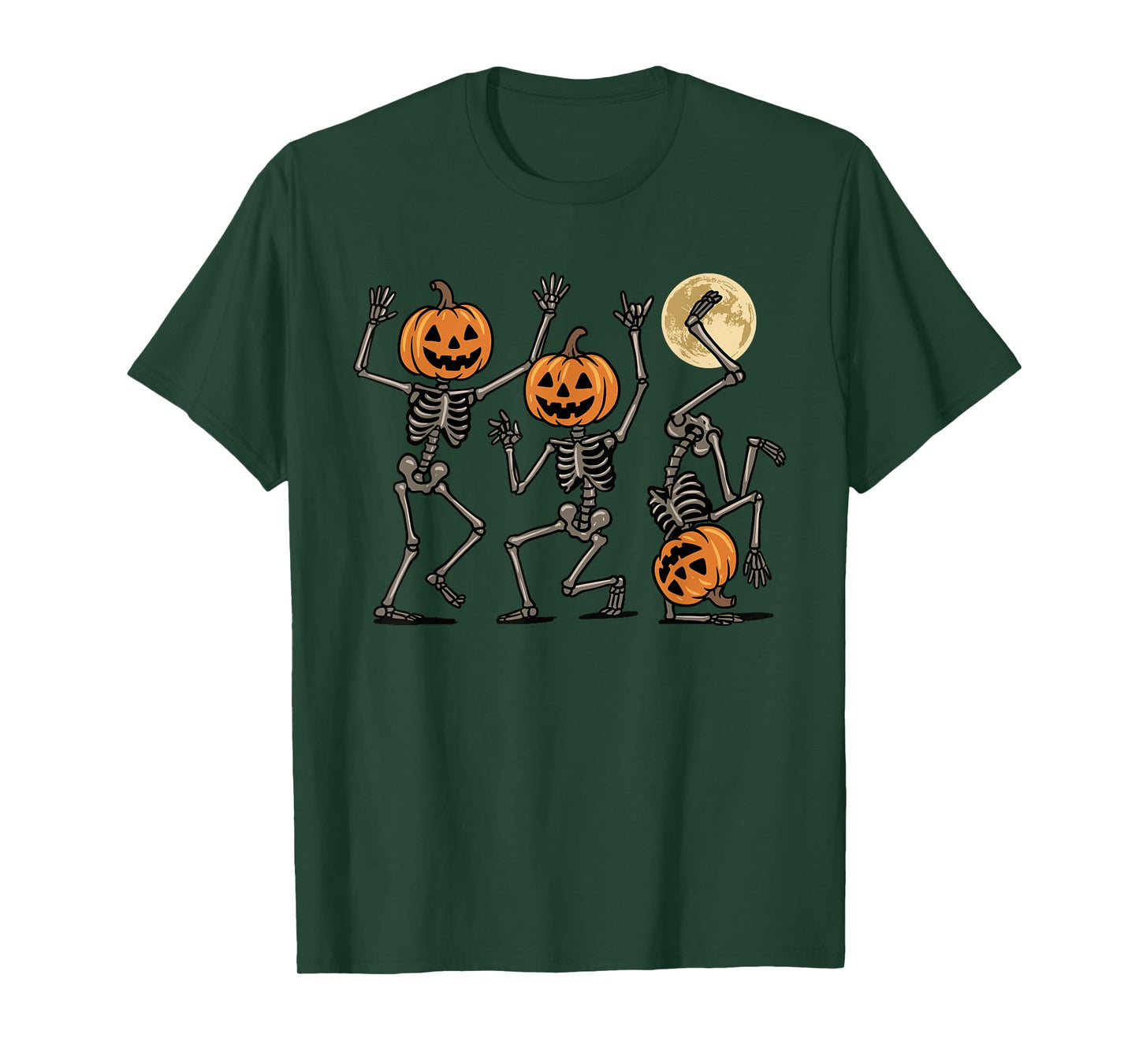 Dancing Skeletons Halloween Spooky Dance of The Dead Macabre T-Shirt