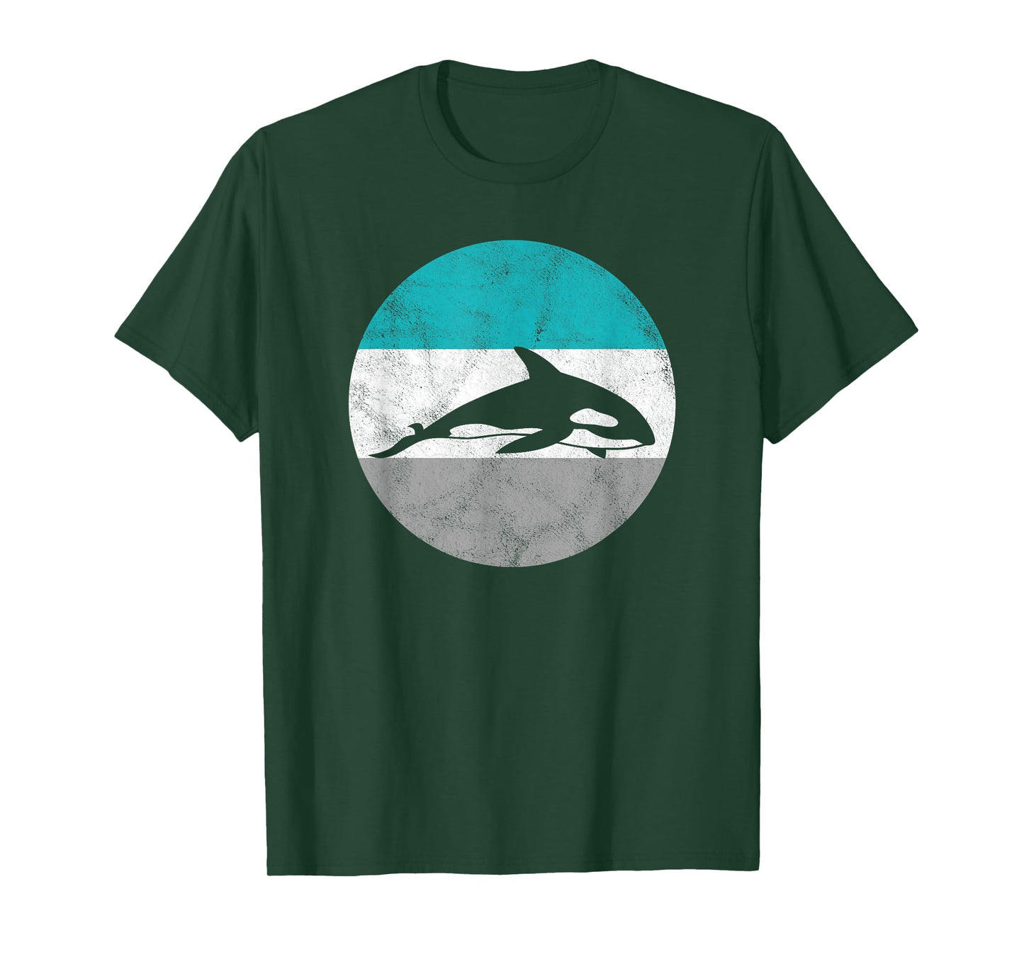 Orca Killer Whale Retro Gift For Men Women Boys & Girls T-Shirt
