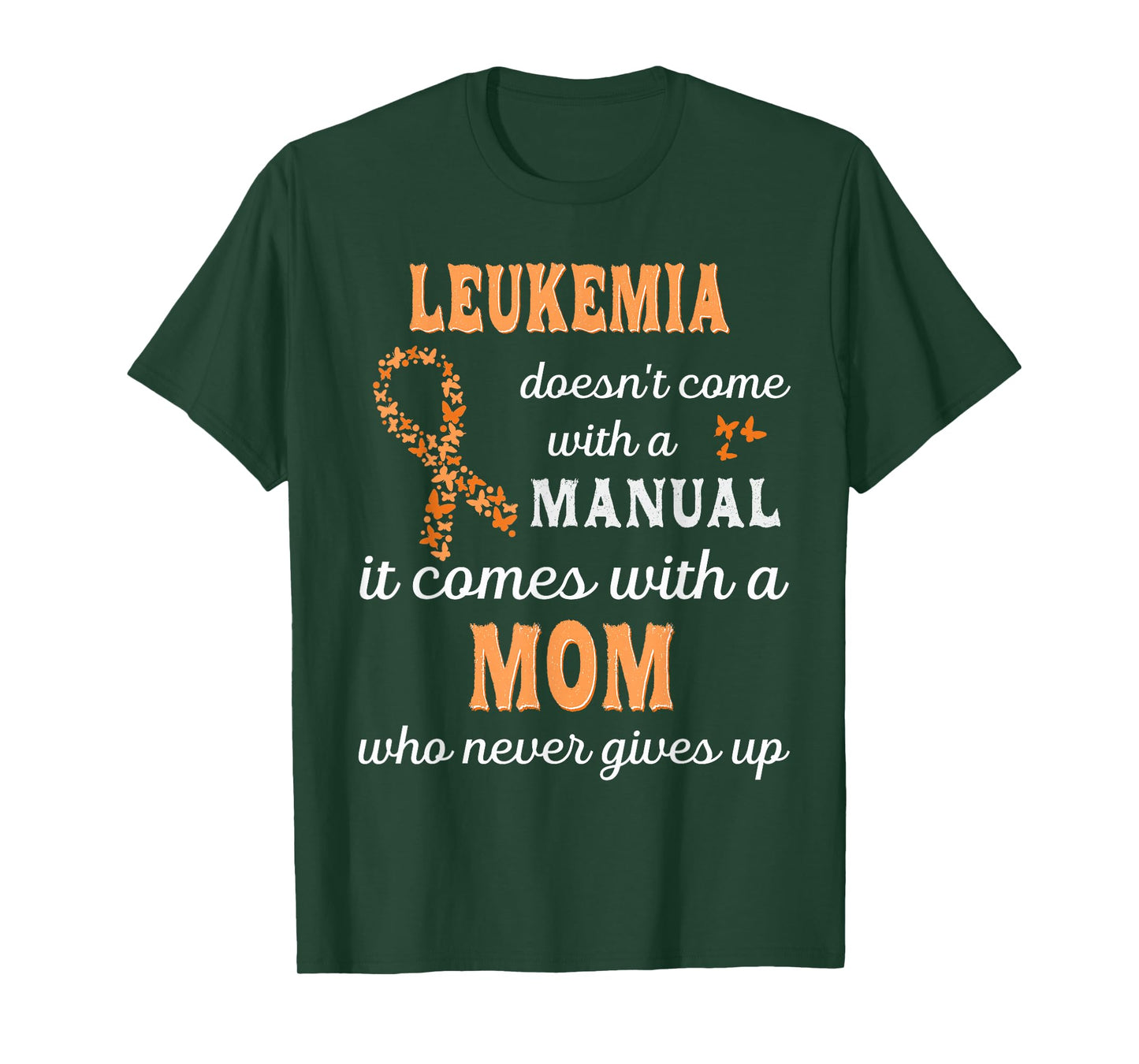 Leukemia awareness Mom Support Leukemia Warrior T-Shirt