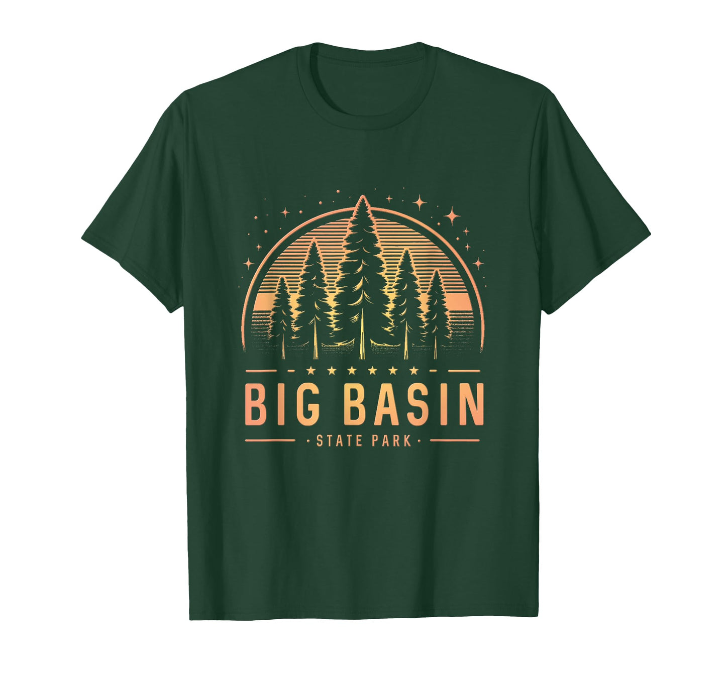 Big Basin Redwoods State Park California - Big Basin CA T-Shirt