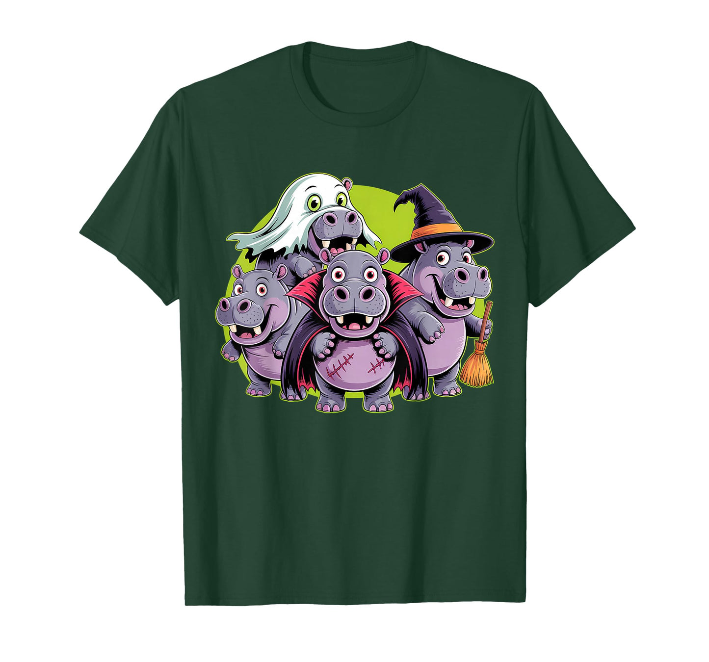 Cute Hippo Halloween Costume for Boys & Girls T-Shirt