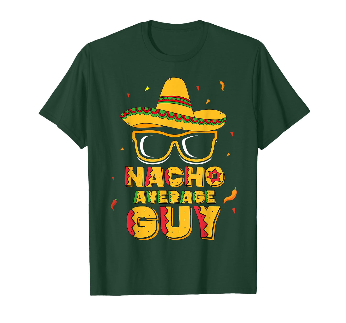 Nacho Average Guy Cinco De Mayo Shirt Gift Boy Men T-Shirt