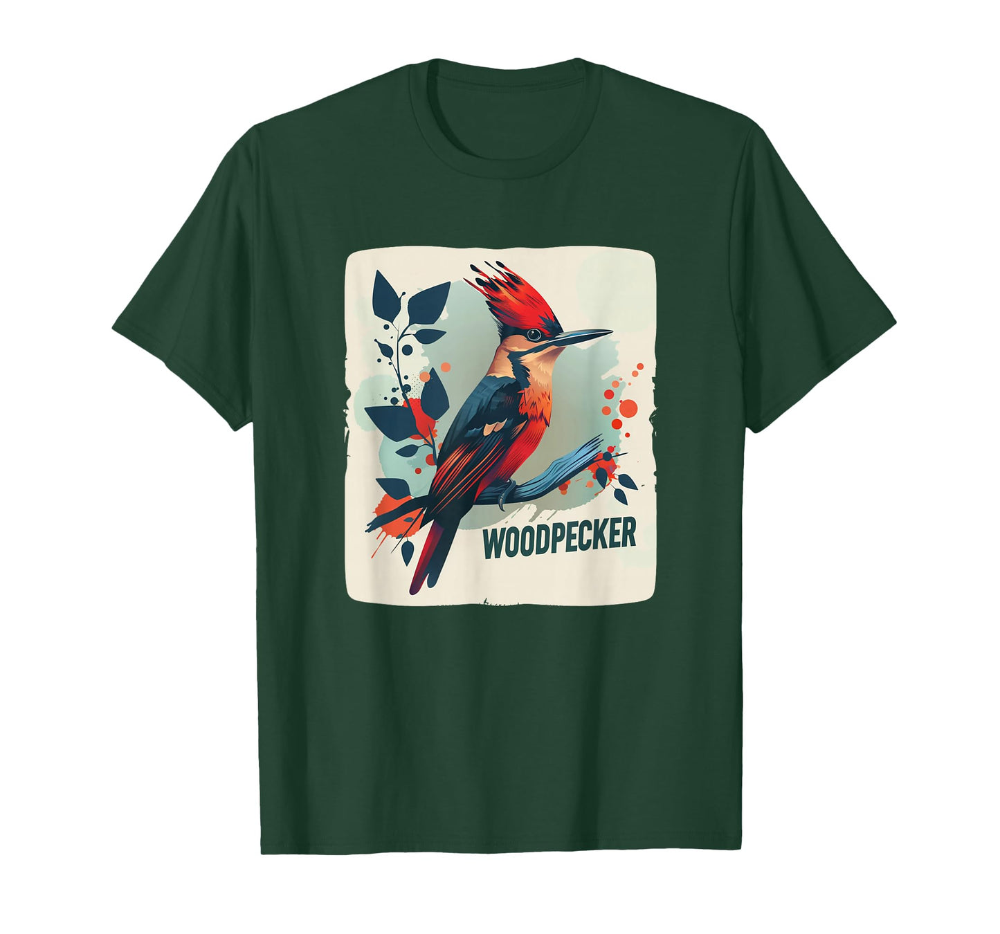 Beautiful Woodpecker Costume for Adults and Kids T-Shirt