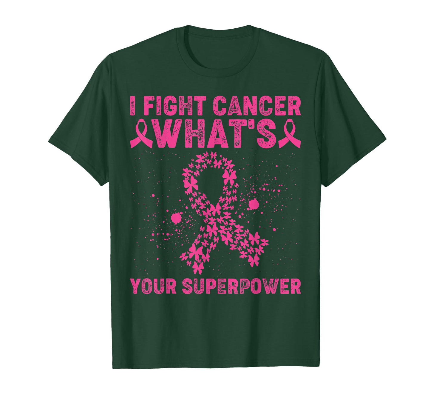I Fight Cancer What's Your Superpower Cancer Awareness T-Shirt