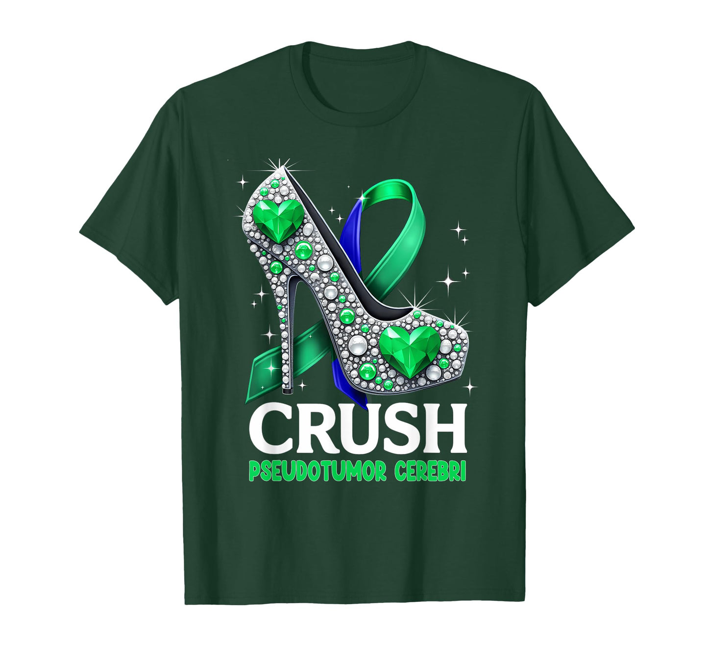 Girl Women Crush Pseudotumor Cerebri Awareness T-Shirt