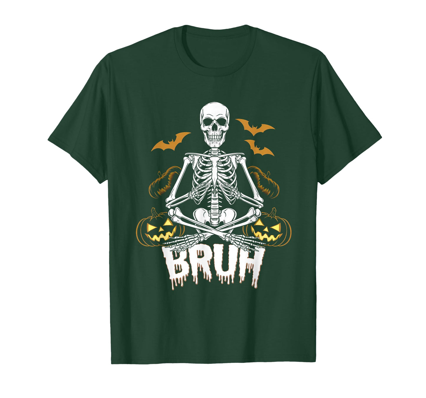 Halloween Skeleton Video Gaming Gamer Teens Men Youths Boys T-Shirt
