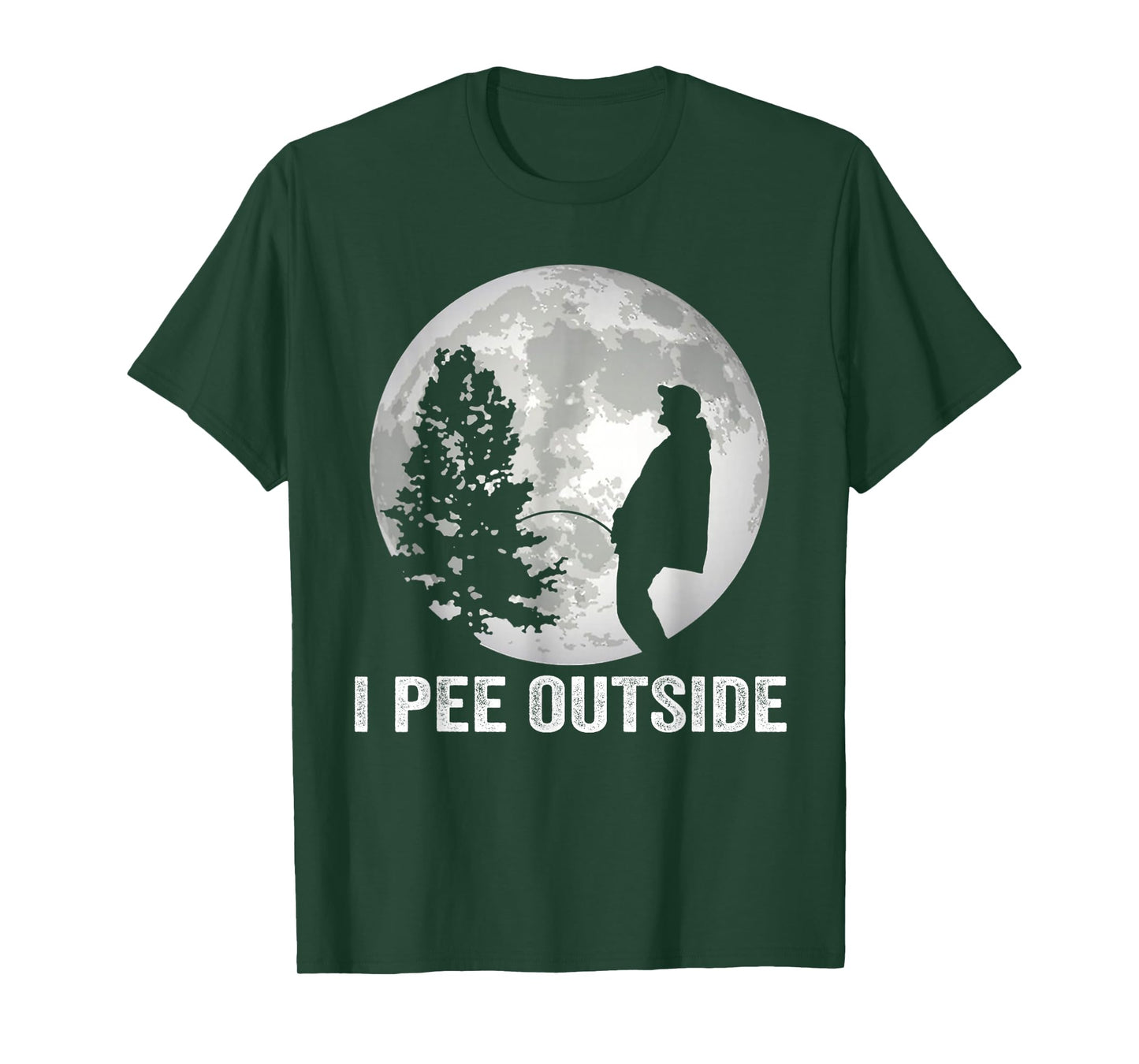 I Pee Outside Funny Camping I Love Peeing Outside for Men T-Shirt