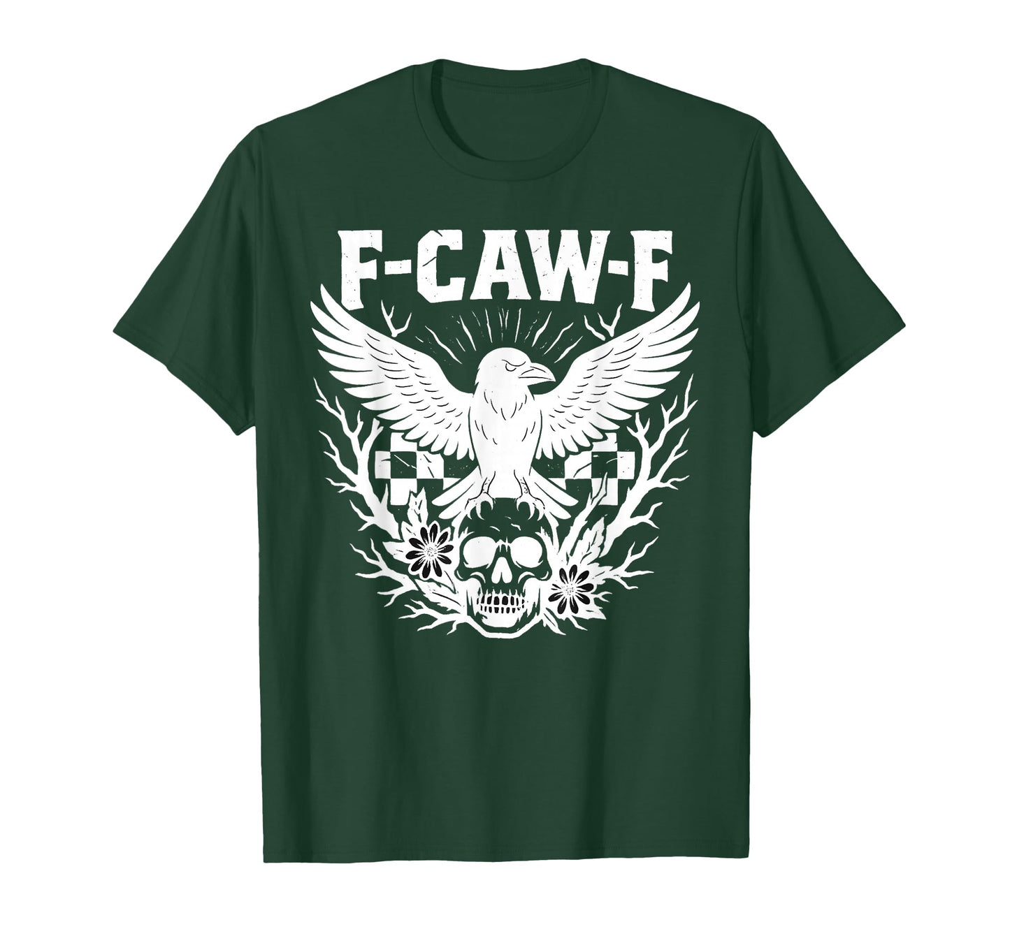 Halloween F Caw F Funny Trending Design T-Shirt