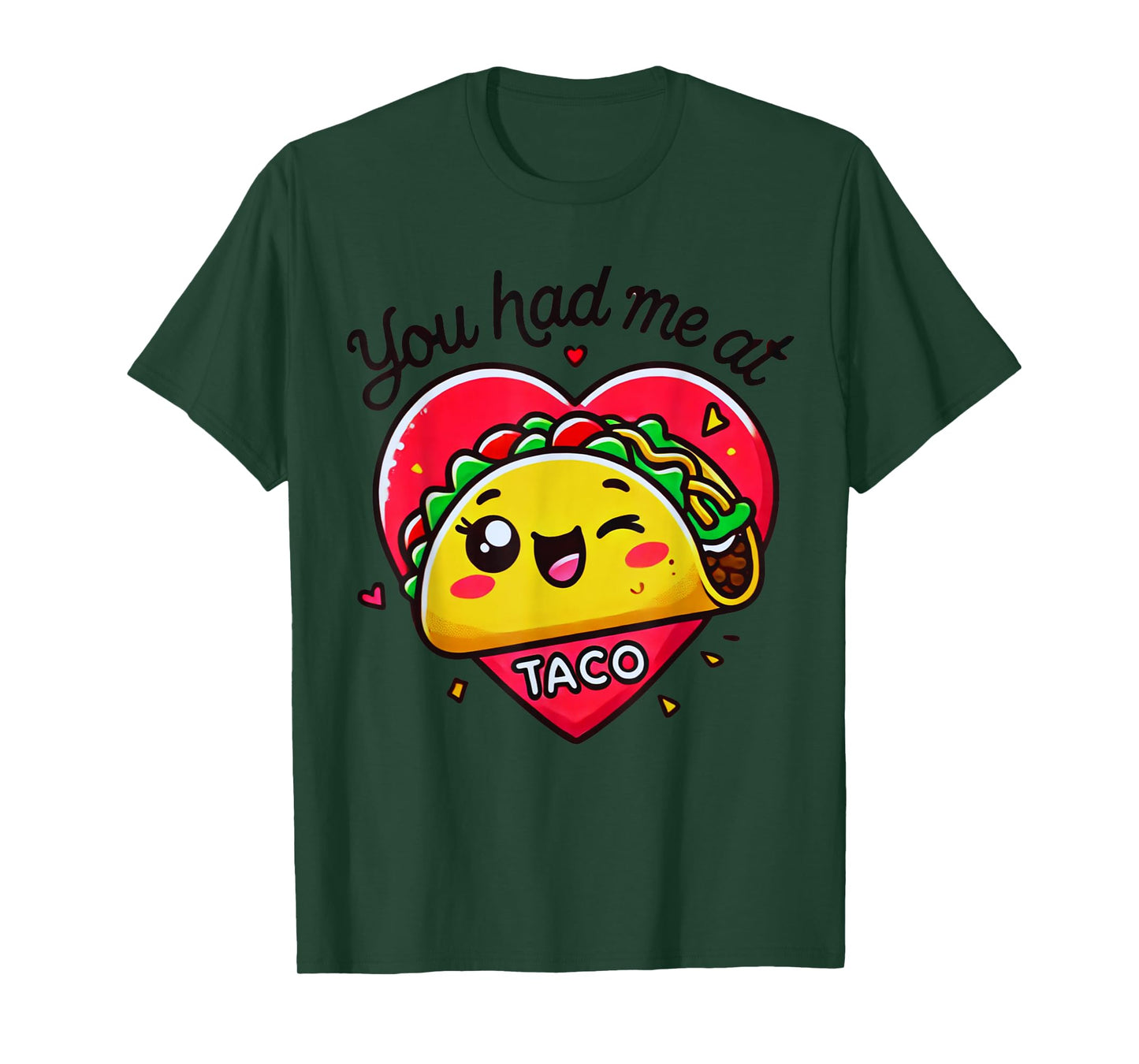 Cute Taco Pun – Kawaii Food Design T-Shirt