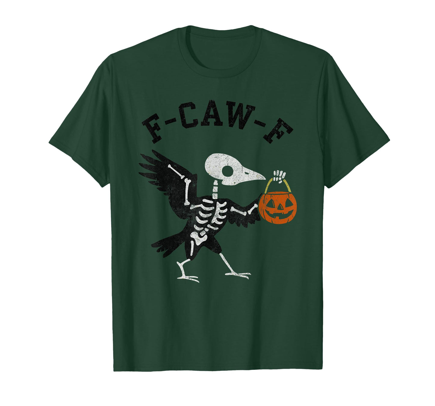 Funny Halloween F-CAW-F Crow T-Shirt