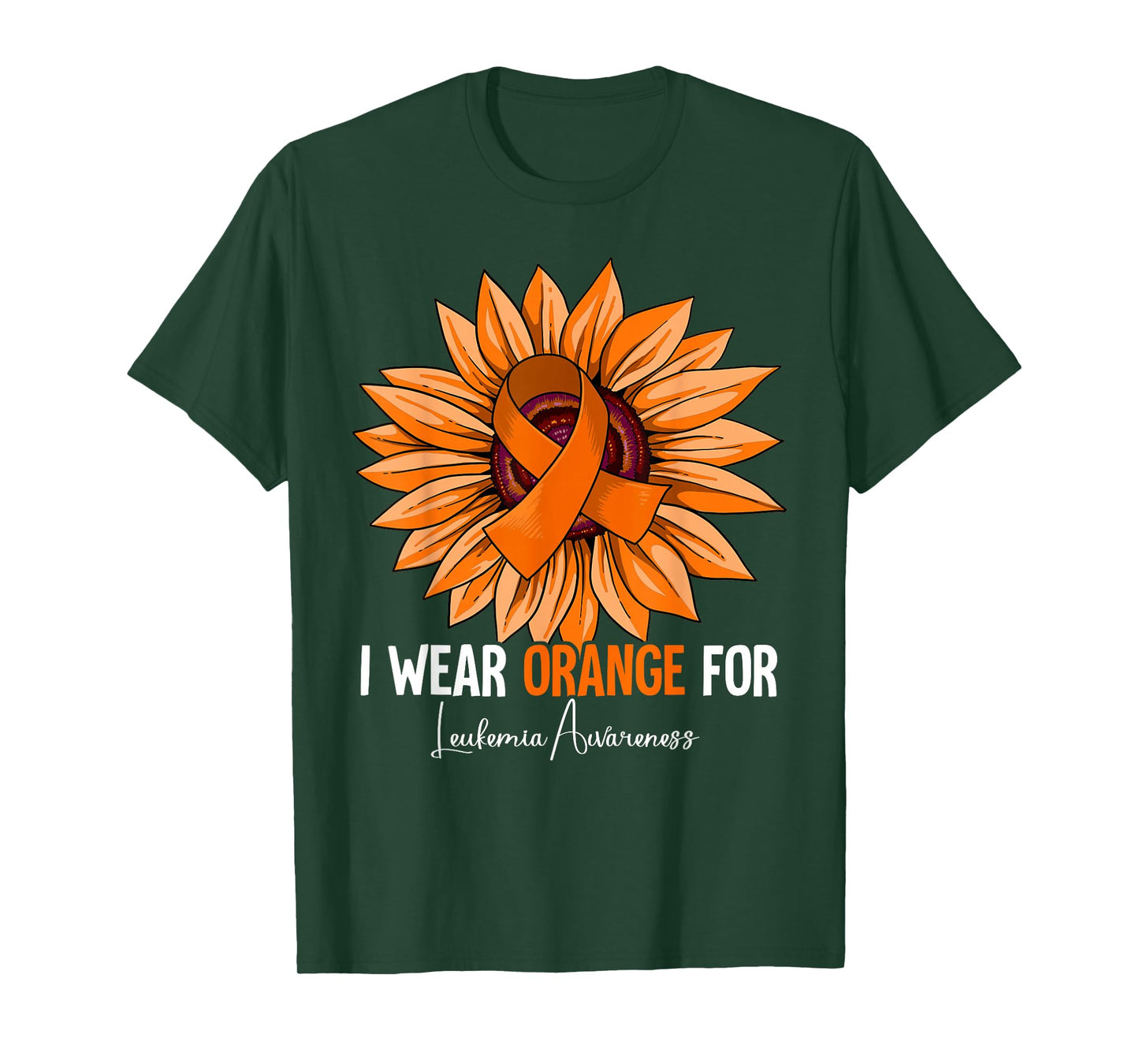I Wear Orange For Leukemia Awareness T-Shirt