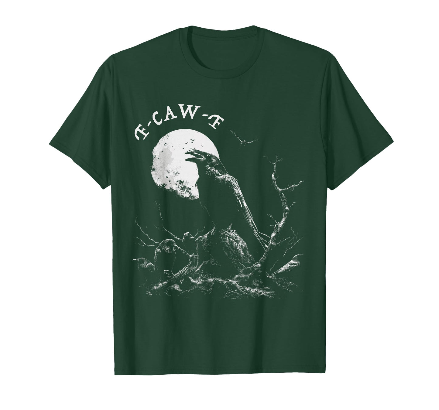 F-Caw-F Raven Crow Gothic T-Shirt