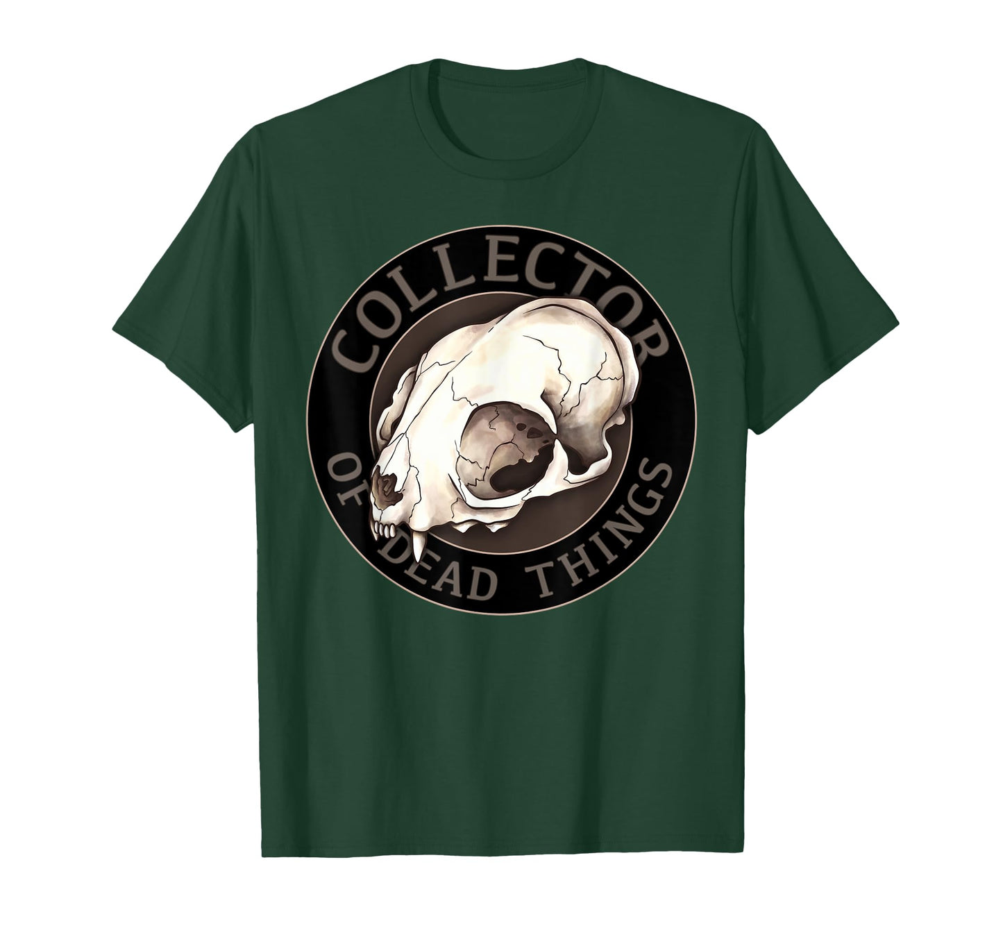 Vulture Culture Cat Skull Witchcraft Occult Gothic Oddities T-Shirt for Men Women