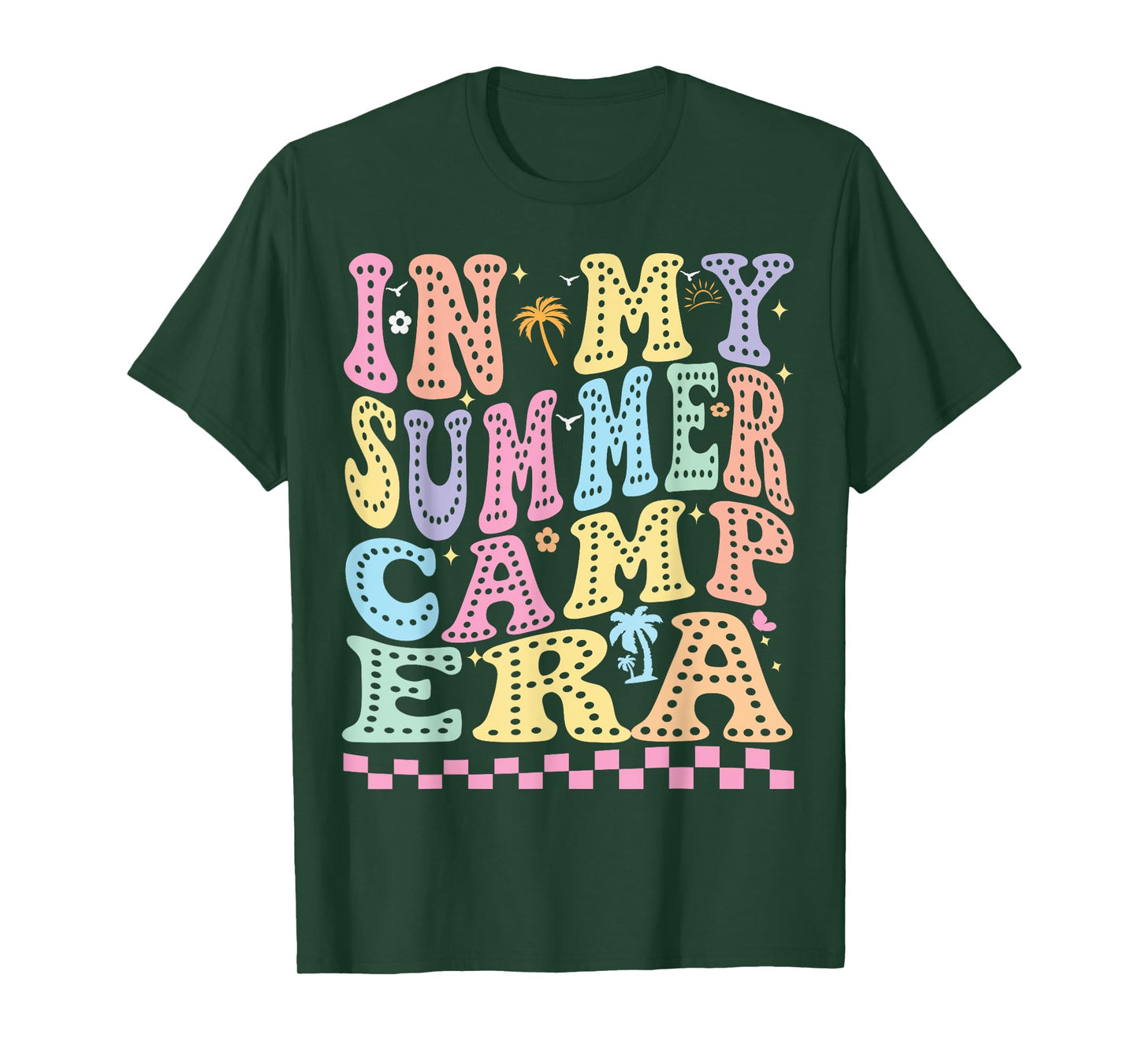 In My Summer camp Era Funny Summer 2025 for women vocation T-Shirt