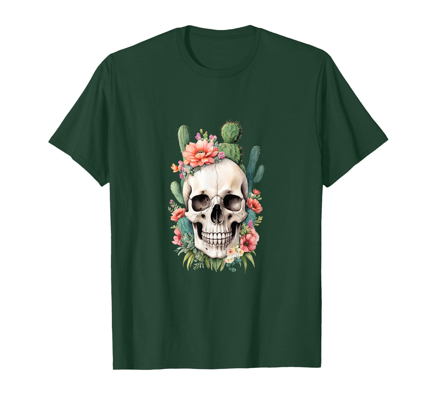 Desert Skull Garden Art T-Shirt
