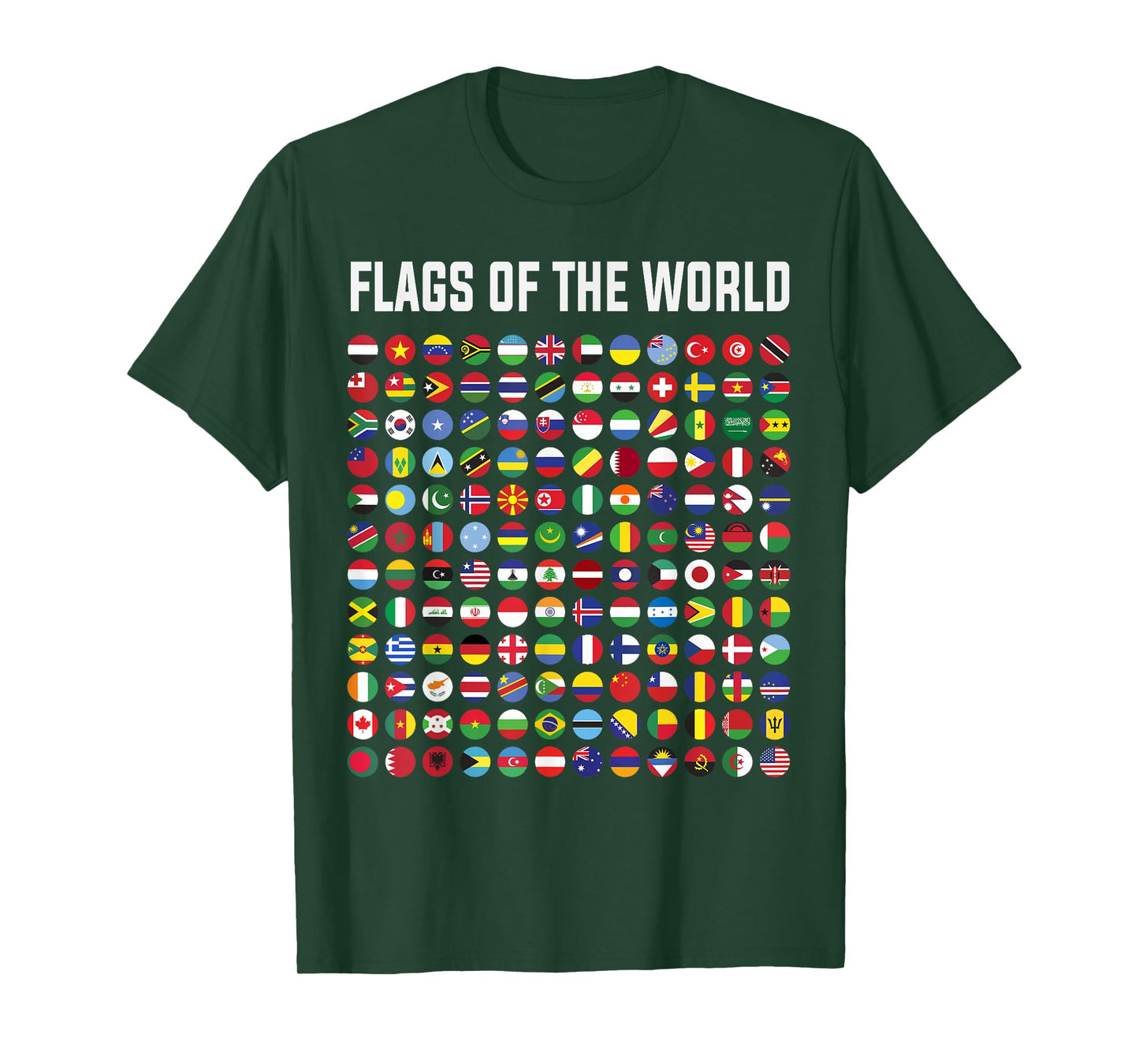 World Flag Outfit Ideas For Kids & International World Flags T-Shirt