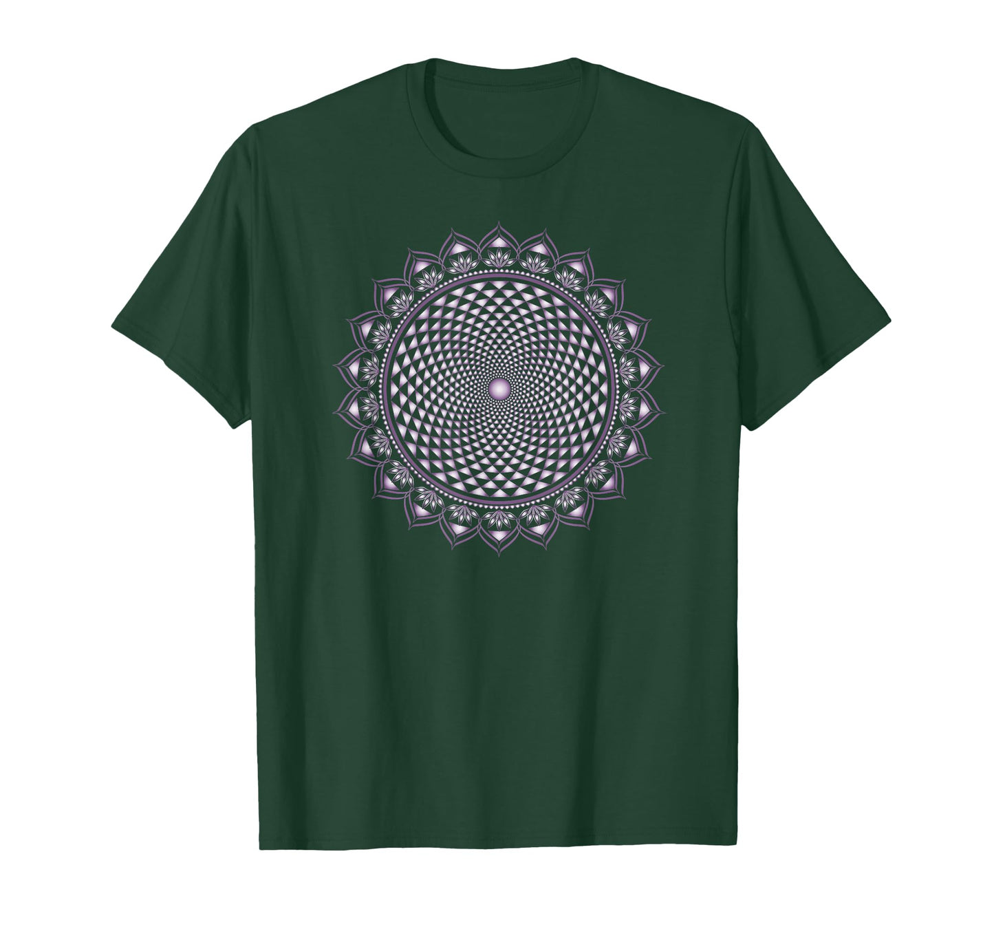 Crown chakra, lotus flower, meditation symbol, enlightenment T-Shirt