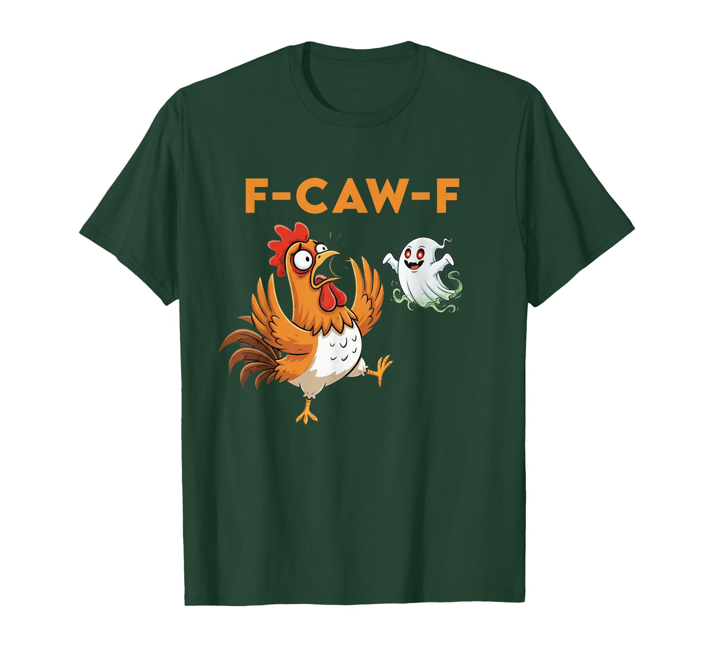f caw f Chicken Shirt Funny Halloween Costume 2025 T-Shirt