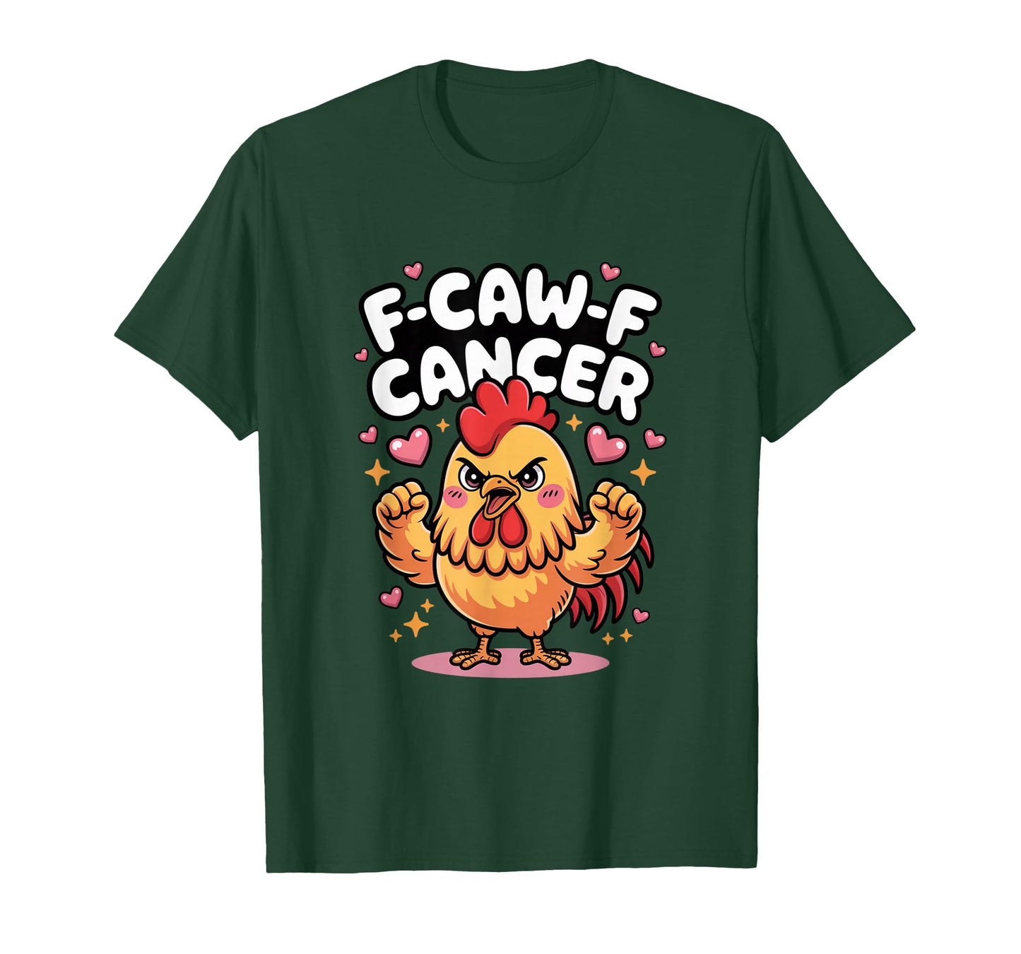 F-Caw-F Cancer Breast Cancer Awareness Accessories T-Shirt