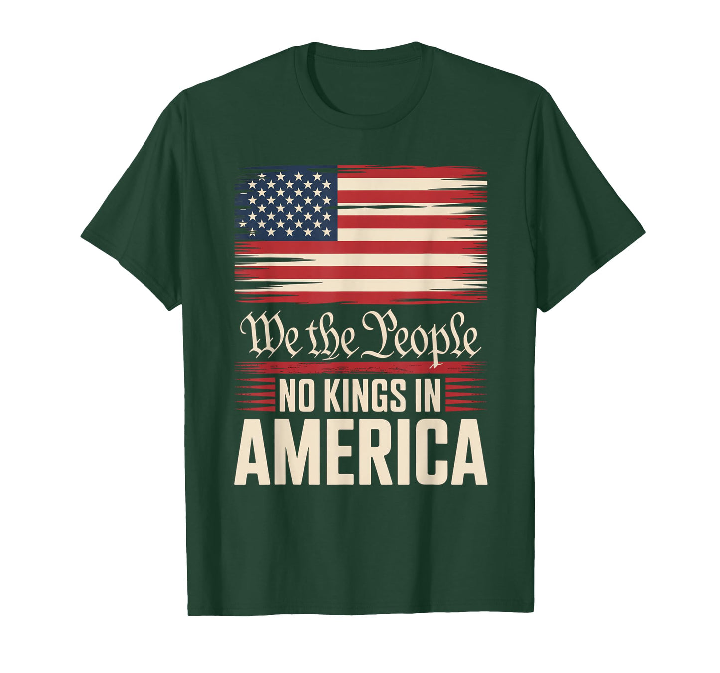 No Kings In America, Democracy, We The People T-Shirt