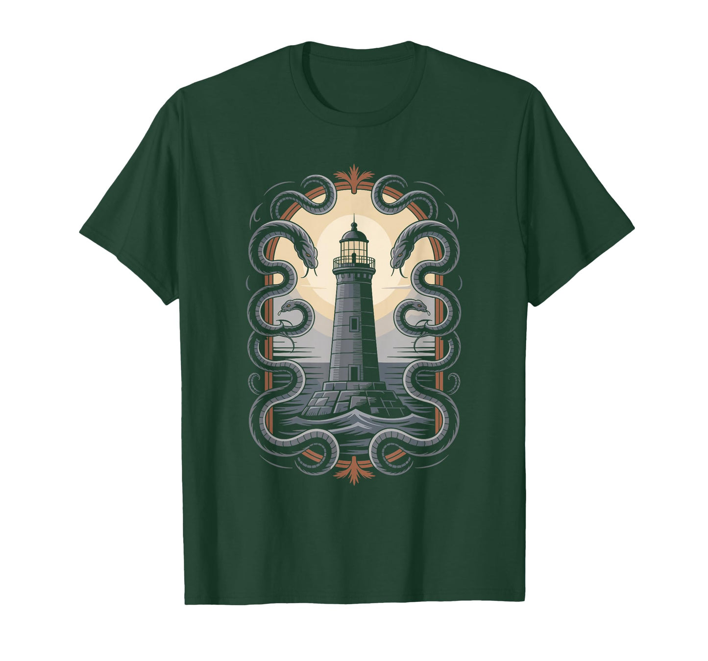 Ocean Academia Coastal Scholar Marine Science Nerd Vintage T-Shirt