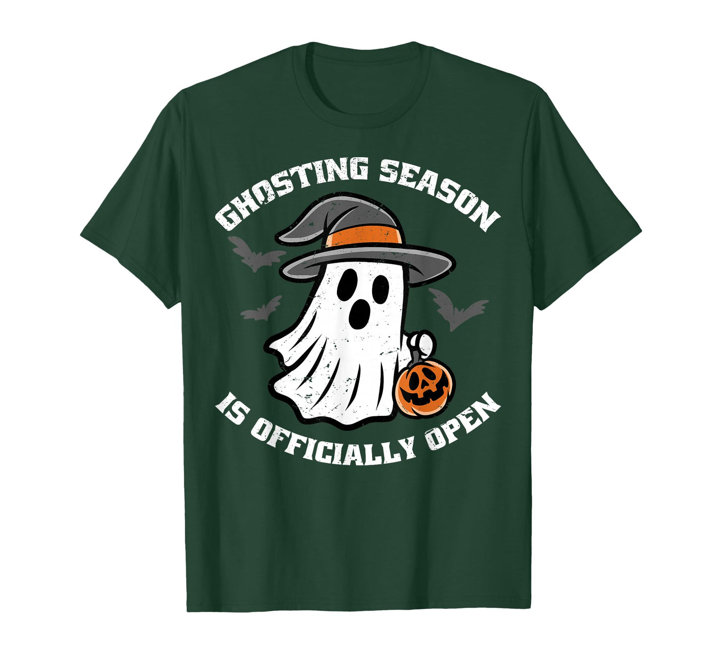 Ghosting Season is Officially Open Halloween Spooky Haunted T-Shirt