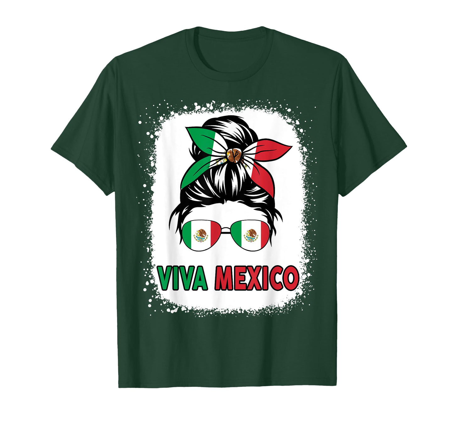 Viva Mexico Women Girl Cinco De Mayo Funny Mexican T-Shirt