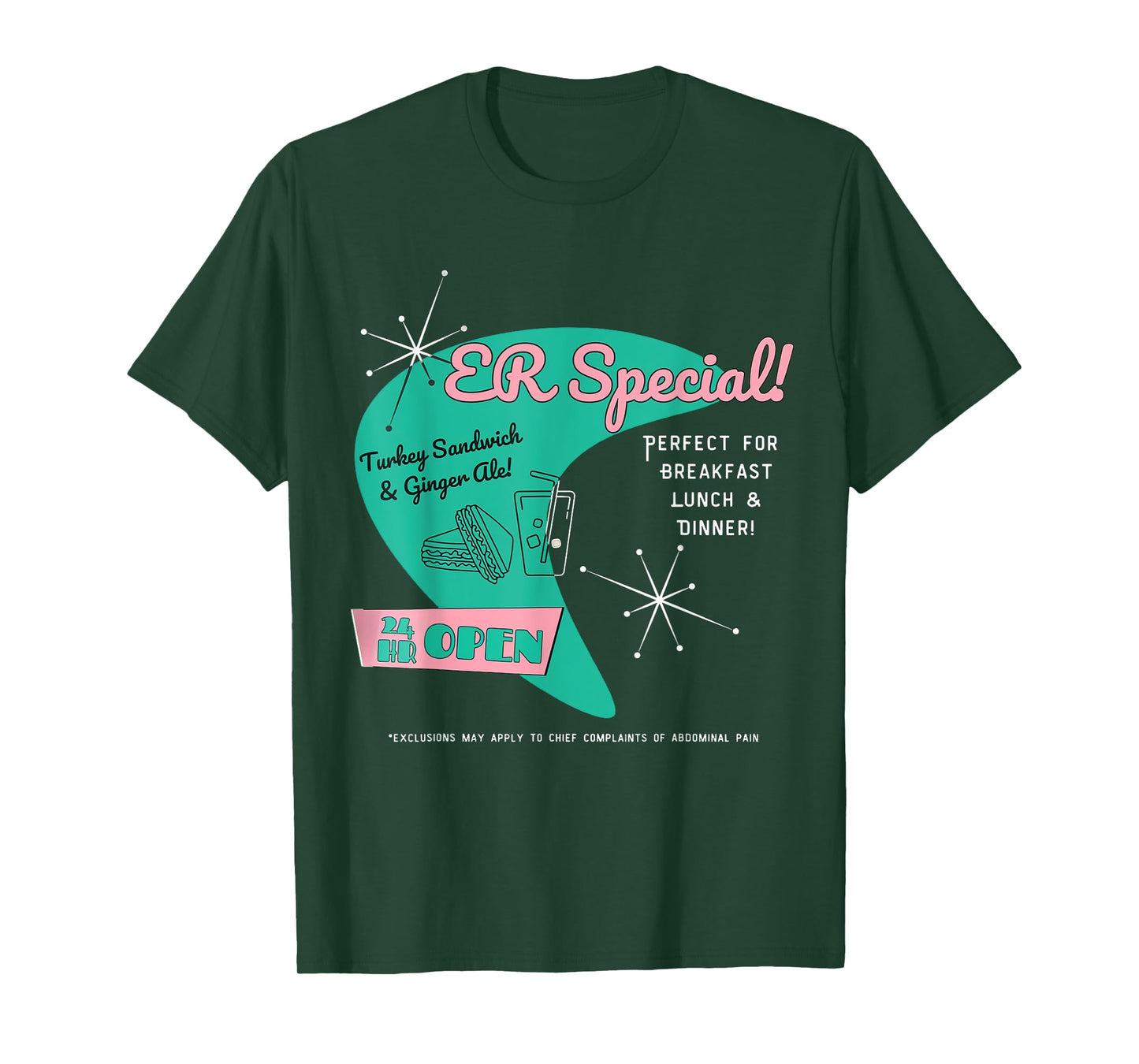 Emergency Room Parody Medical Joke for ER Physicians Nurses T-Shirt