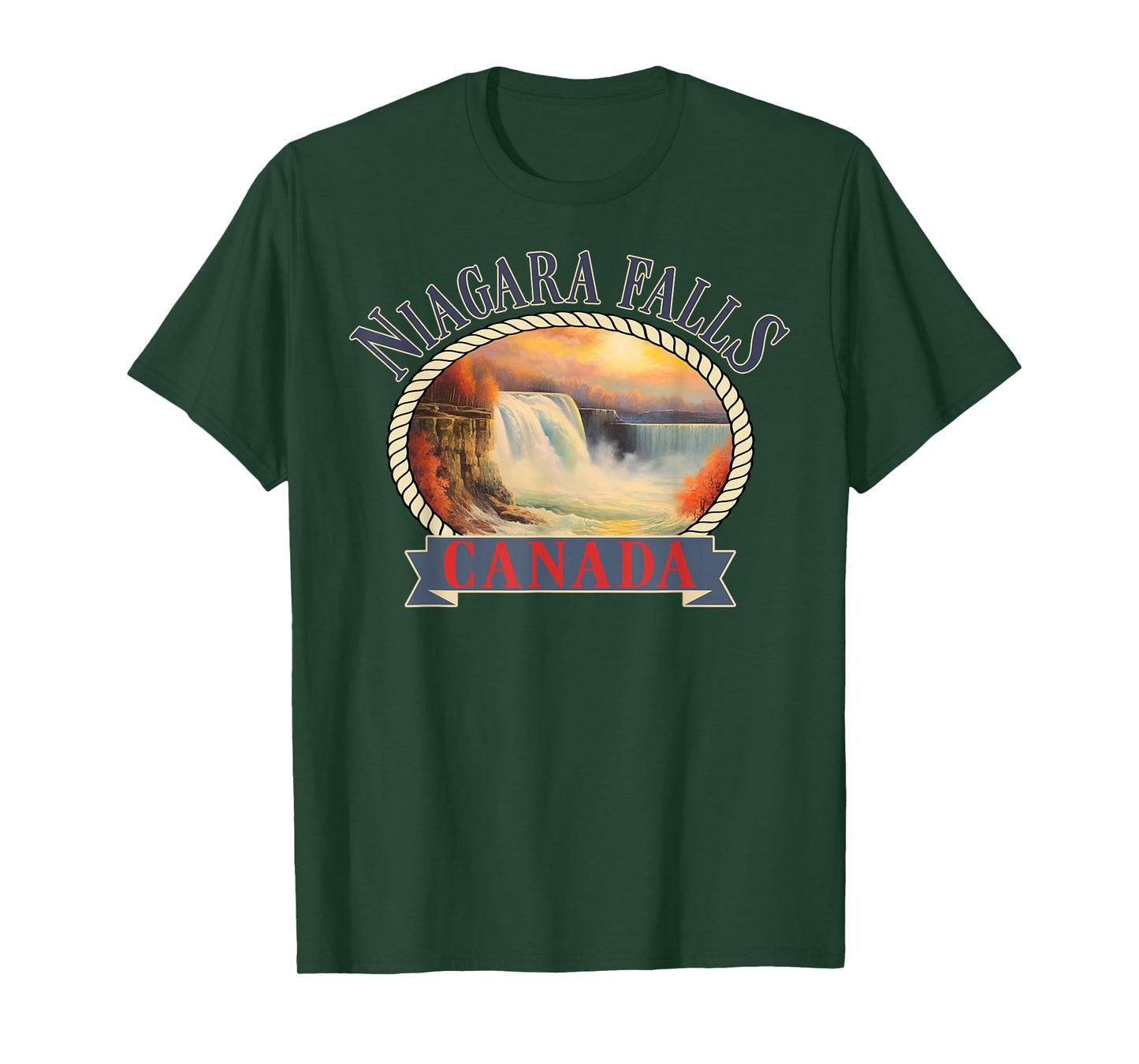 Niagara Falls Canada USA Nature river T-Shirt