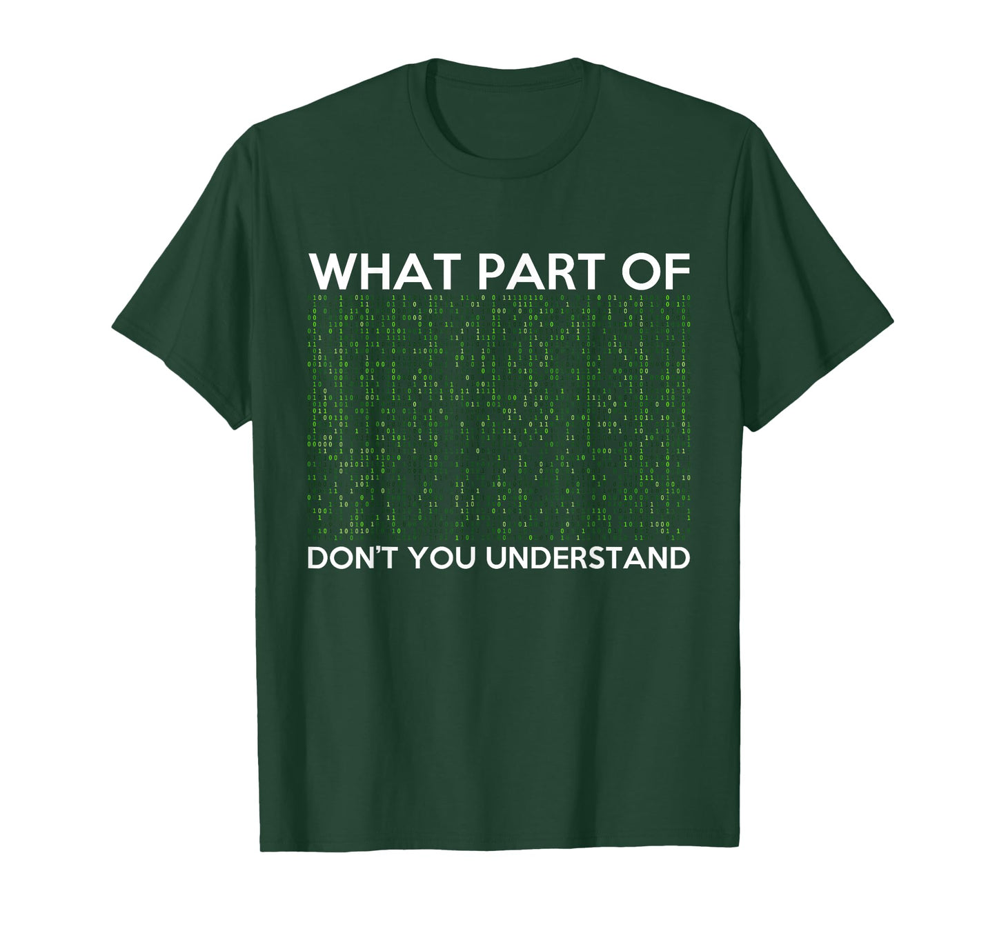 What Part Of Don't You Understand For AI & ML Lovers T-Shirt