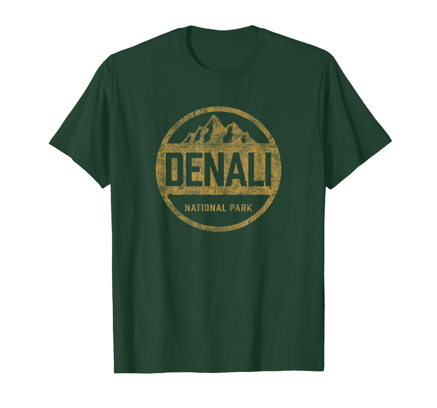 Vintage Denali National Park Alaska Souvenir Retro T-Shirt